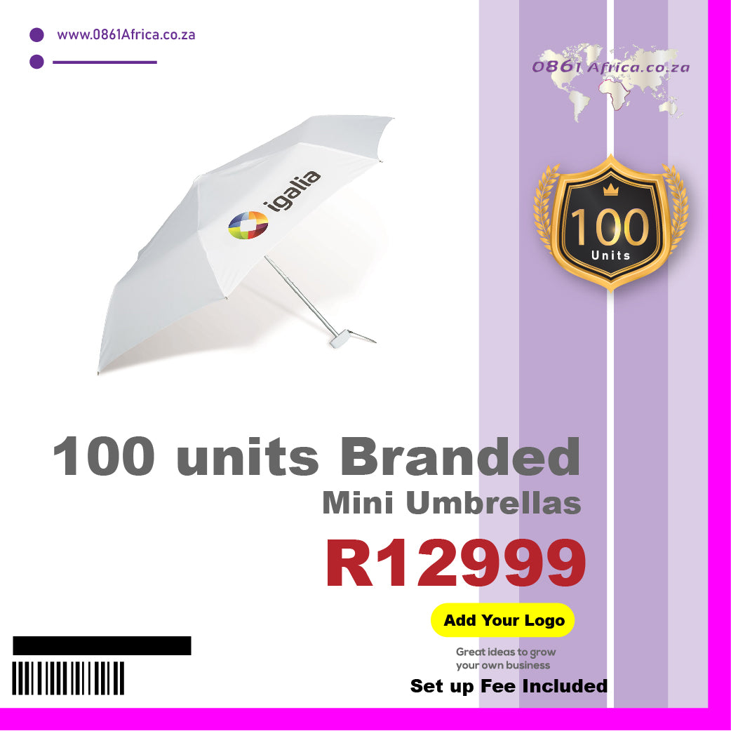 Branded Mini Umbrellas