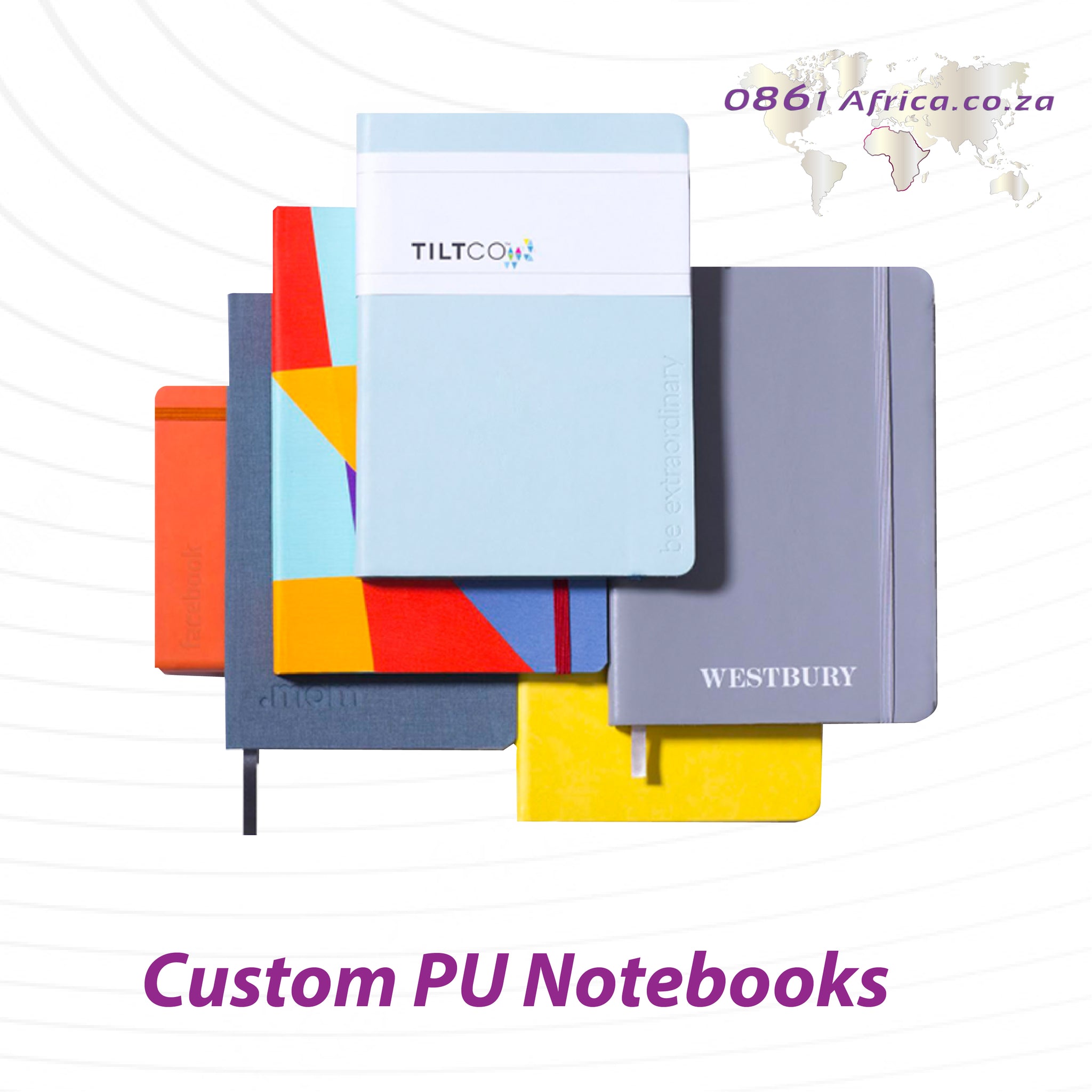 Custom PU Notebooks