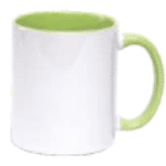 11oz White Mug - Inner & Handle Colour