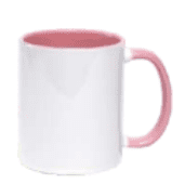 11oz White Mug - Inner & Handle Colour