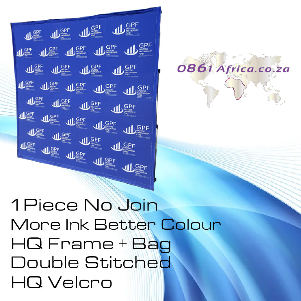 2.25m x 2.25m Banner Wall