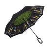 Reversible Hook Handle Umbrella 70P