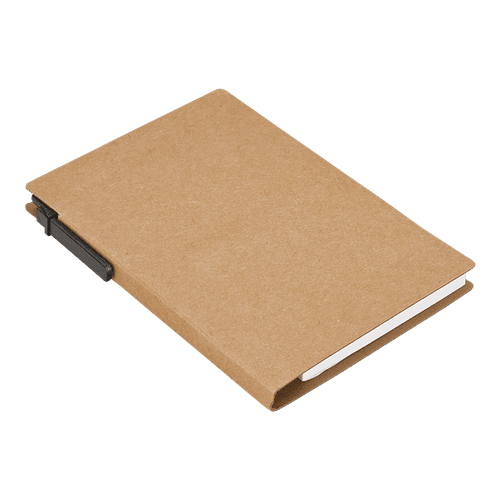 Recycled Notebook With Pen And Flags