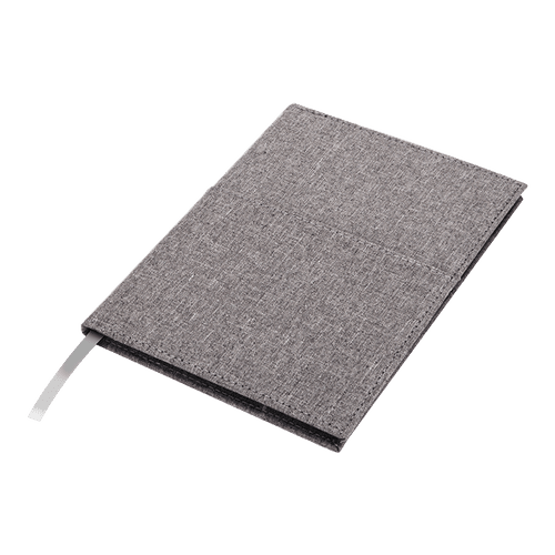 A5 Melange Notebook With Front Pocket