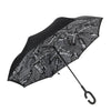 Reversible Hook Handle Umbrella 70P