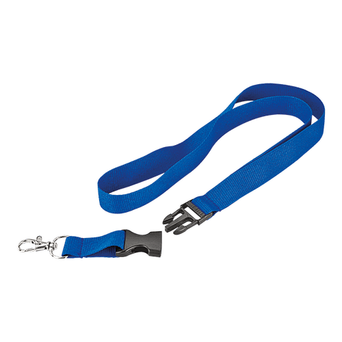 Woven Lanyard With Plastic Buckle