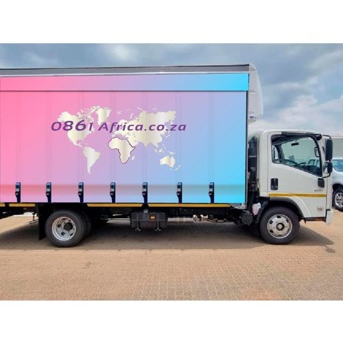 2 Ton Truck Tarpaulin Branding