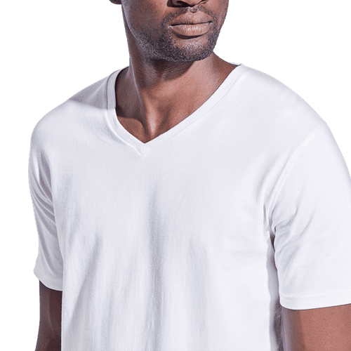 Mens 170g Slim Fit V-Neck T-Shirt