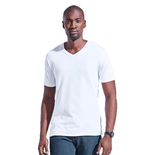 Mens 170g Slim Fit V-Neck T-Shirt
