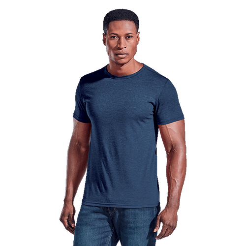 Mens Melange Crew Neck T-Shirt