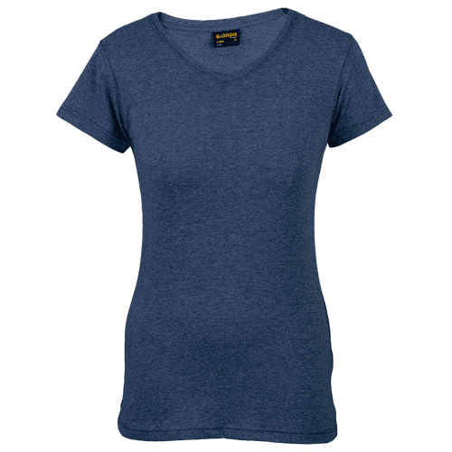 Ladies 170g Slim Fit V-Neck T-Shirt
