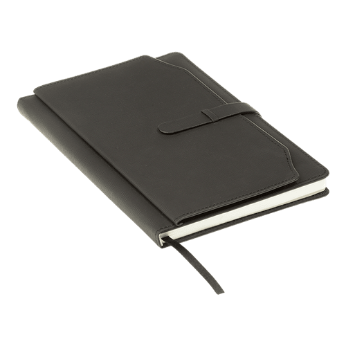 A5 Notebook with Outer Pouch
