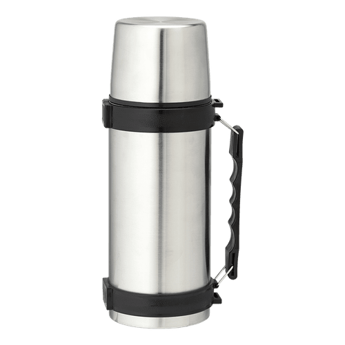 1l Stainless Steel Travel Flask with Carry Handle