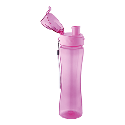 500ml Colourful Flip Top Water Bottle