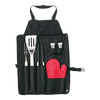 6 Piece Barbeque Set in Apron