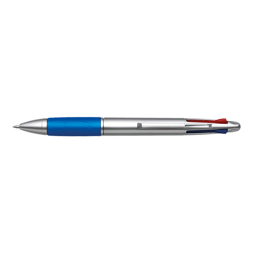 4 Colour Ballpoint Pen with Rubber Grip