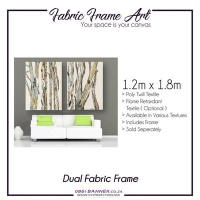 Dual Fabric Frame