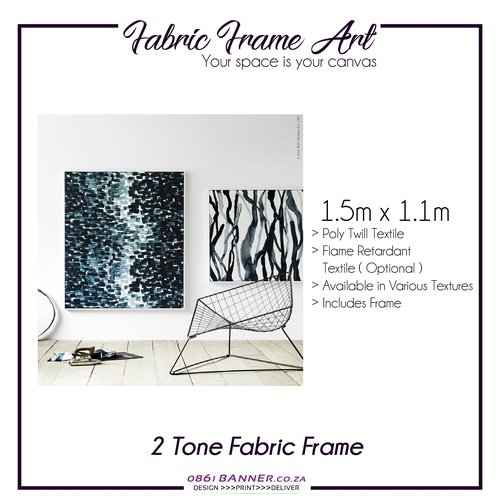 2 Tone Fabric Frame