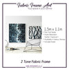 2 Tone Fabric Frame