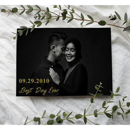 Personalized Best Day Greeting Card