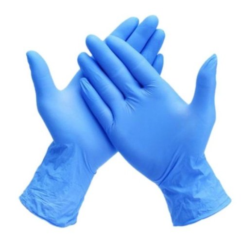 Cool Blue Nitrile Gloves
