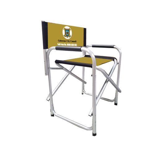 Aluminium Directors Chair - Back rest branded only