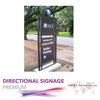 Directional Signage Premium