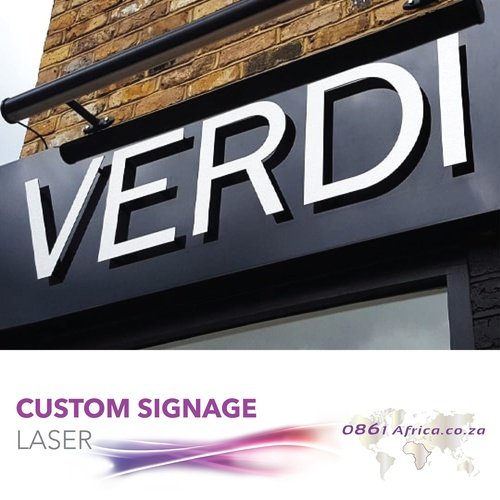 Custom Laser Signage