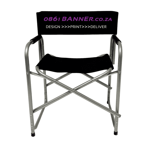 STEEL DIRECTORS CHAIR | Unbranded - 0861banner