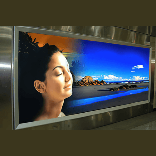 Backlit PVC Printing