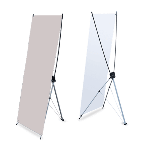 X BANNER STAND – DELUXE
