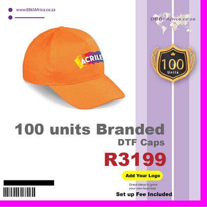 Branded DTF Caps