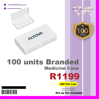 Branded medicine case
