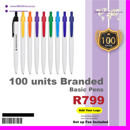 Branded basic pens