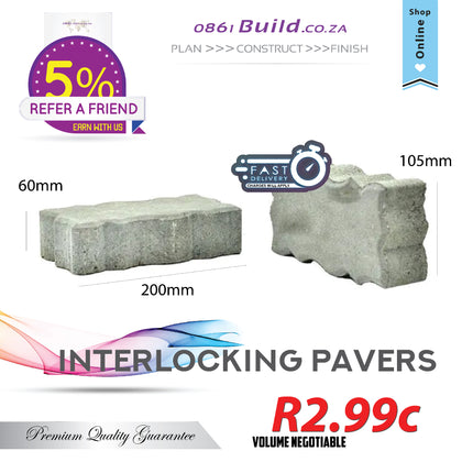 Interlocking Paving Bricks