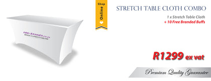 Stretch Table Cloth Combo