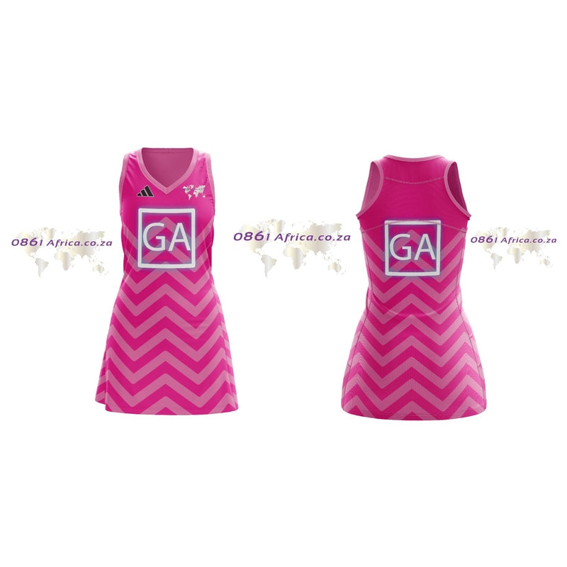 pink netball dresses Netball Kit 12