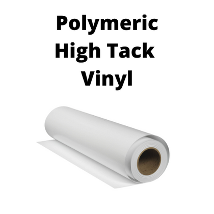 Premium High tack white vinyl