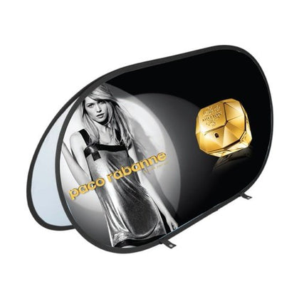 Pop Up Banner / Spring Steel Frame - Branded