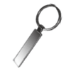 Slim Blank Metal Keyring