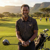Black Gold Contour Golf Shirt