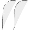 Aluminium + Fibre glass Sharkfin