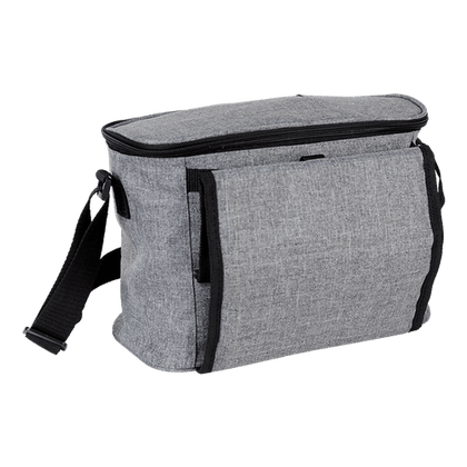 Cooler with Folding Cup Holders
