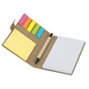Recycled Notebook With Pen And Flags