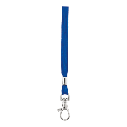 Woven Lanyard With Metal Clip