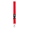 Woven Lanyard With Plastic Buckle