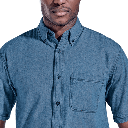 Mens Denim Shirt Long Sleeve