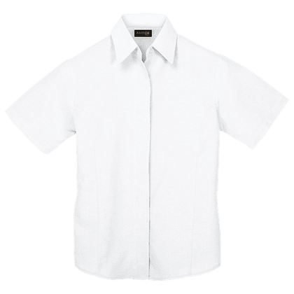 Ladies Oxford Blouse Short Sleeve