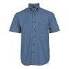 Mens Denim Shirt Short Sleeve