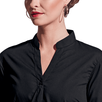 Ladies Barista Blouse Long Sleeve